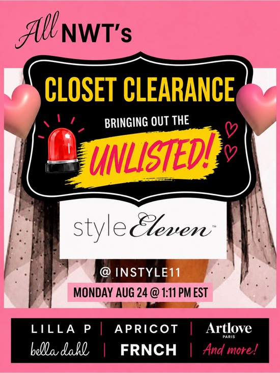 Style Eleven Other - CLOSET CLEAR-OUT‼️ STARTING AT $15 - Aug 23, 2026 ⚠️  🚨 PROMOTION ALERT 🚨 💃🏿